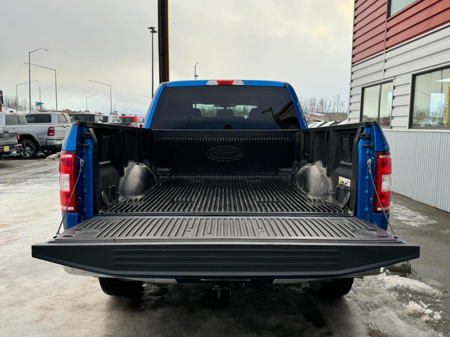 2019 Blue /Gray Ford F-150 XLT (1FTFW1E53KF) with an 5.0 XLT engine, 10-Speed Automatic transmission, located at 1960 Industrial Drive, Wasilla, 99654, (907) 274-2277, 61.573475, -149.400146 - Photo#10